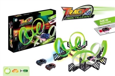 Instant luminous back to racing track combination (with 2 a vehicle lighting) - OBL768441