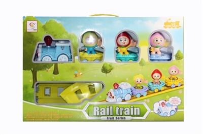 The train (pears, strawberry, peach) - OBL768518