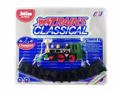 Electric rail train tablets green - OBL768854