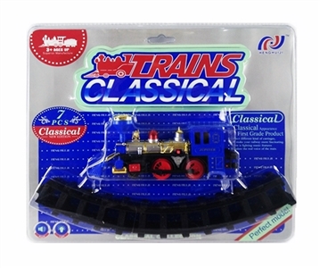 Electric rail train piece of blue - OBL768855