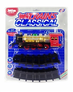 Electric rail train piece of red and black - OBL768868