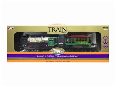 Smoking electric rail train set - OBL768890