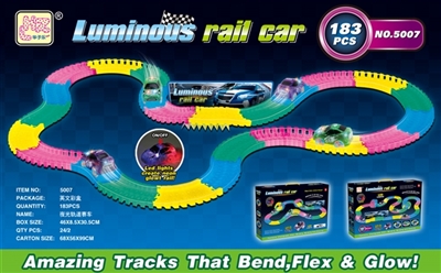 Luminous acrobatics soft racing track - OBL769265