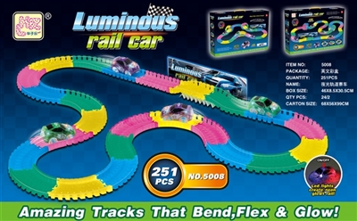 Luminous acrobatics soft racing track - OBL769266