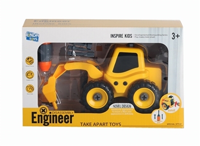 DIY disassembling machine drill road vehicle - OBL769840