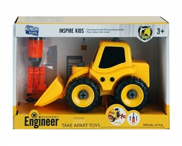 DIY disassembling bulldozer truck - OBL769853