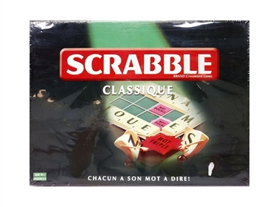 Hardcover French scrabble - OBL770550