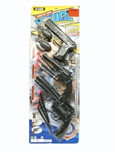 Black: big revolver, small revolver pistol - OBL770639