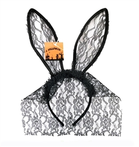 Add the veil elevator lace rabbit ears - OBL770780