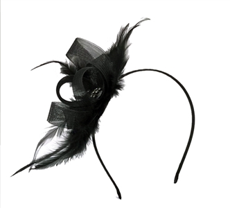 Hair clips and ribbon flower - OBL770801