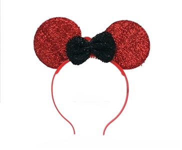 Only 1 bag charged mickey flash rain cloth headdress - OBL770837