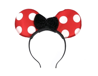 Charged flash polka dot mickey head buckle - OBL770847