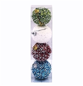 4 only 1 box of 5.8 CM wide multicolour foam ball - OBL770882