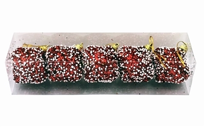 5.7 CM wide red bubble bubble 5 to 1 box only - OBL770895