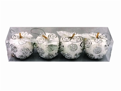 5.7 CM wide 4 to 1 box bubble white apple loops - OBL770899