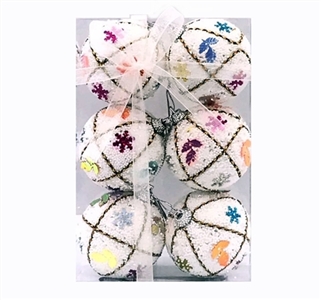 6 pack 1 box of 6 cm wide beautiful piece ball add the rope - OBL770908