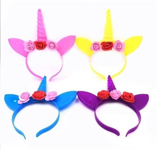 Charged flash plastic one-horned tire plus three flowers - OBL770985