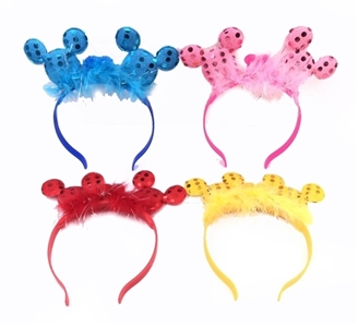 Charged flash pretty tiny mickey headdress and wool top - OBL770996