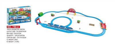 灯光音乐高速列车（585cm） - OBL771312