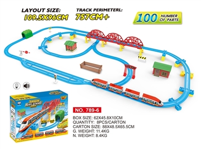 灯光音乐高速列车（757cm) - OBL771313