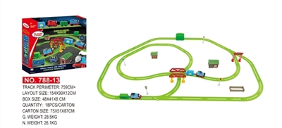 机械脸夜光轨道小火车（759cm） - OBL771338