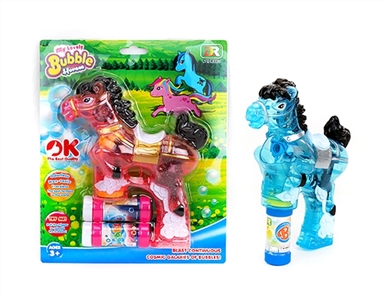 Transparent bubble gun A horse - OBL772047