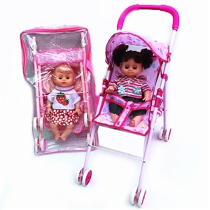 Iron trolley 14-inch female doll - OBL772326