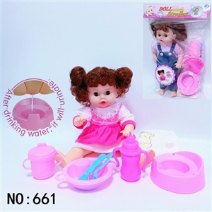 Drink pee set the doll - OBL772351