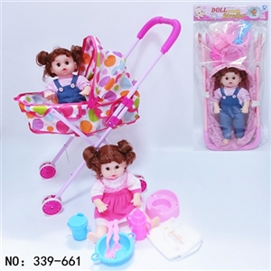 Iron cart of water set the doll - OBL772352