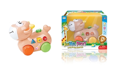 Music stay cow cartoon animals - OBL772423