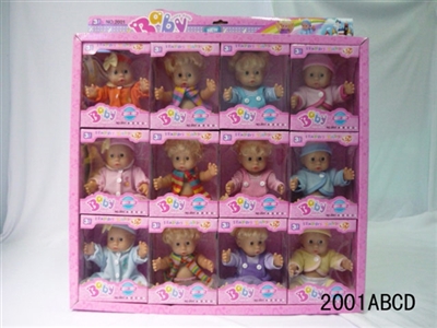 Static doll 9 inches (12 / box) - OBL772576