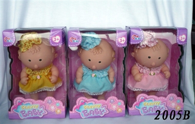 9 inches six sound doll (3, orange) - OBL772590