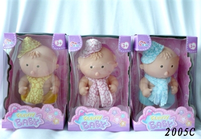 9 inches six sound doll (3, orange) - OBL772591