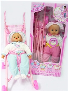 16 inch cotton core flash laughter doll (with flash hardcore cart/two conventional) - OBL772628