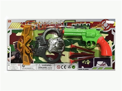 Green revolver handcuffs optician - OBL772663