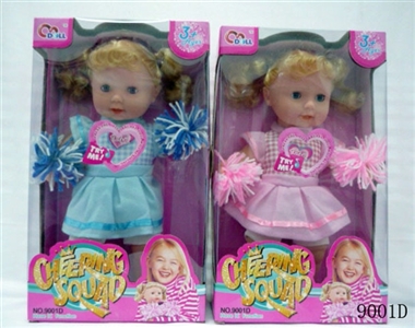 13 inch cotton body music cheerleaders doll (2, orange) - OBL772690