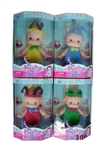 9 inches music doll (4 color, orange) - OBL772694