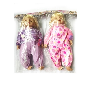 16 inch cotton body flash music doll (2 color, orange) - OBL772770