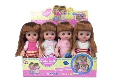 13 inch standing music doll (8 / box) - OBL772788