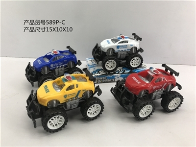 Cross-country inertia a police car - OBL772852