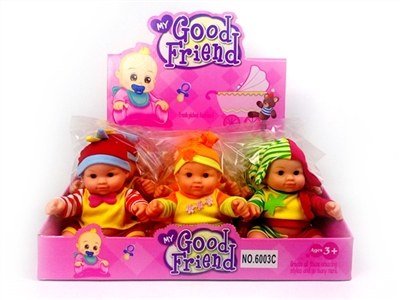 9 inches music doll (12 / box) - OBL773131