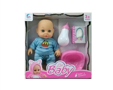 10 inch complete evade glue can pee doll (6 sound 3 ag13 packet electricity) - OBL773199