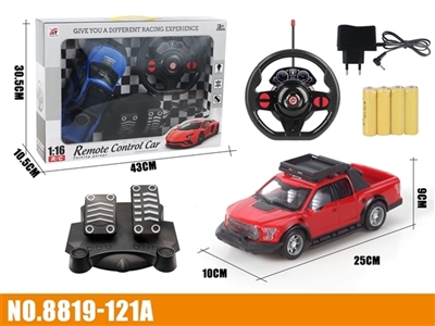 四通遥控 明窗 福特  1:16 重力感应+脚踏 - OBL773785