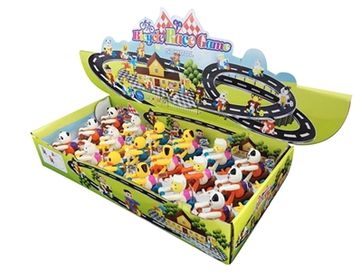 Cartoon animal chain cycling six conventional (ABS material chain function) on a main lining plastic - OBL774075