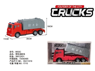 Inertia fire cleaning cars - OBL774342