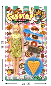 Barbie with dessert - OBL774405
