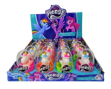 The unicorn horse 2 colors mixed 16 eggs - OBL774622