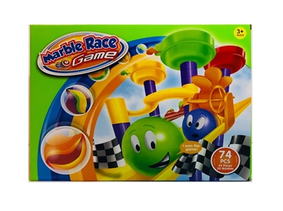 Intelligent track ball building block (74pcs) - OBL774691