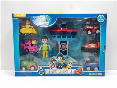 汪汪队回力车套装 - OBL774776