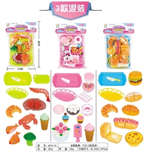 Cakes of bread of seafood and music (3, orange) - OBL774832